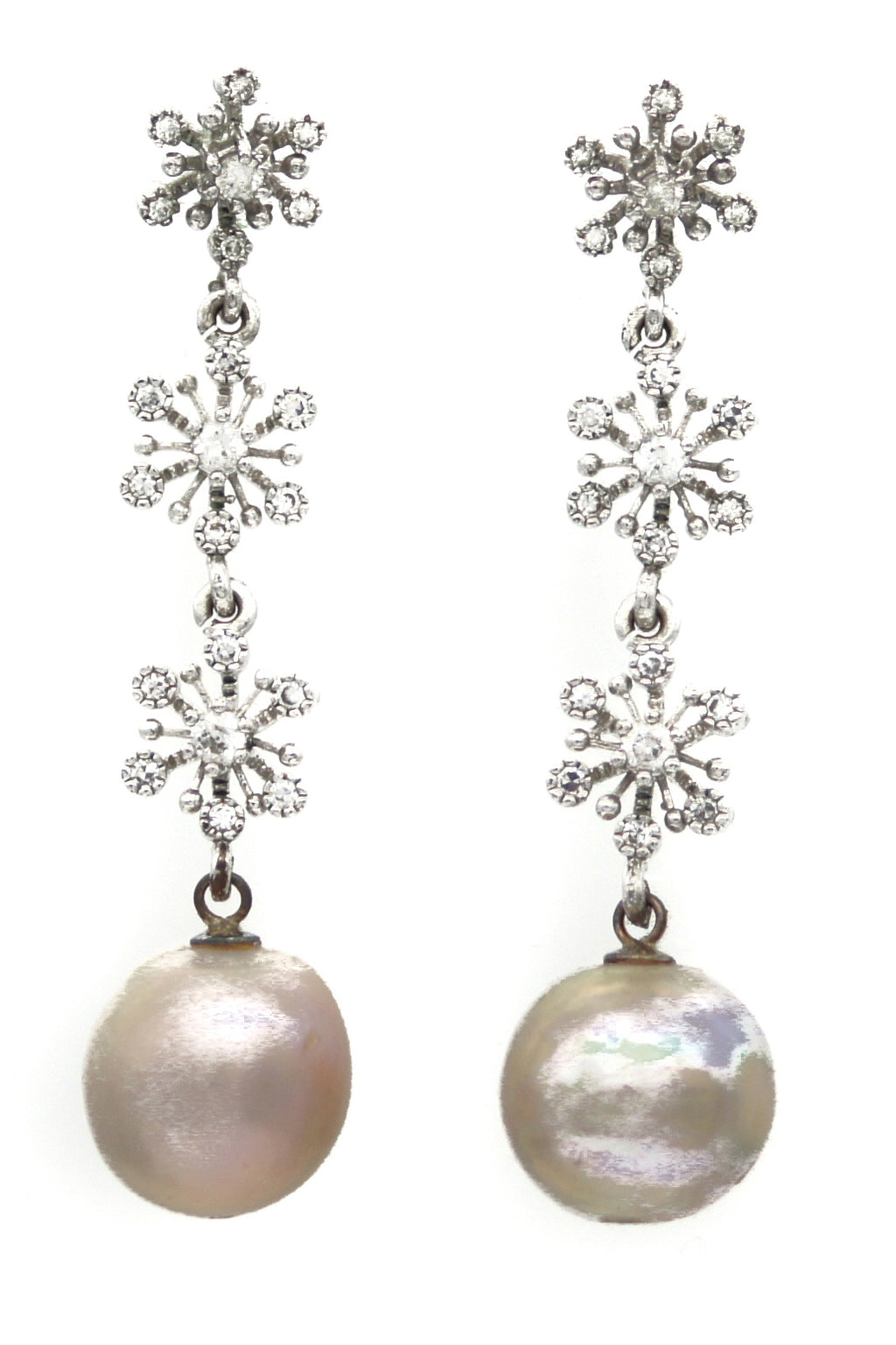Pearl Earrings Ain - Ava Cadiz