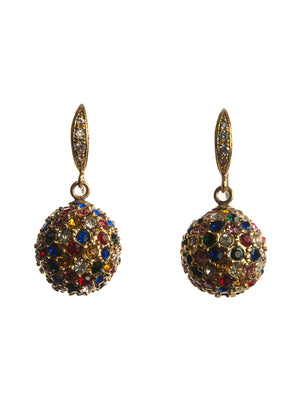 BLING BALL EARRINGS - Ava Cadiz