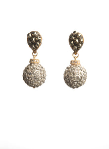 BLING BALL EARRINGS - Ava Cadiz