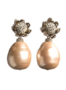 BLING BALL EARRINGS - Ava Cadiz