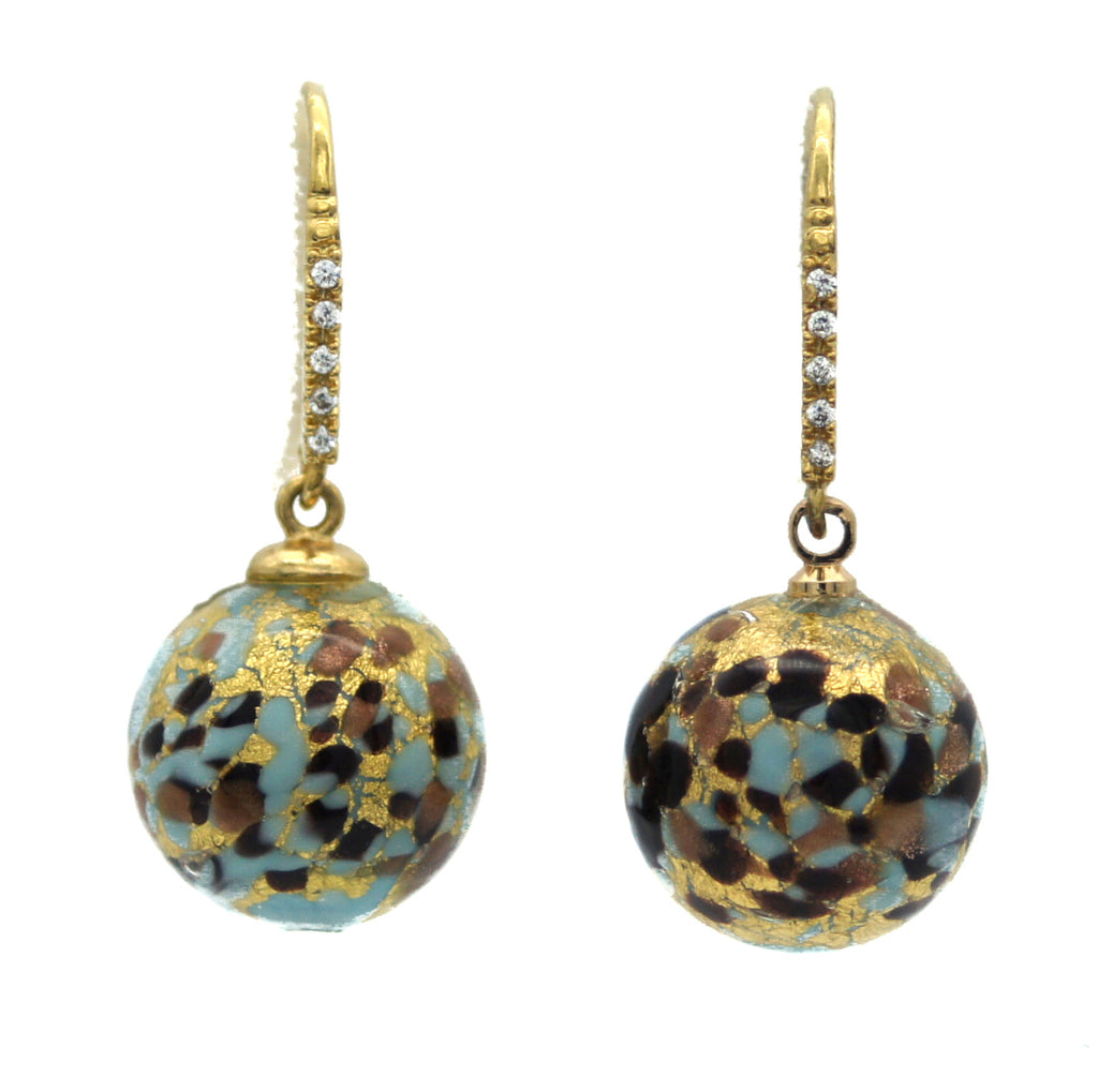 MURANO GLASS EARRINGS - Ava Cadiz